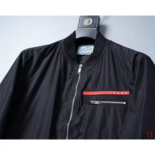 Cheap Prada Jackets Long Sleeved For Men #1355250 Replica Wholesale [$64.00 USD] [ITEM#1355250] on Replica Prada Jackets