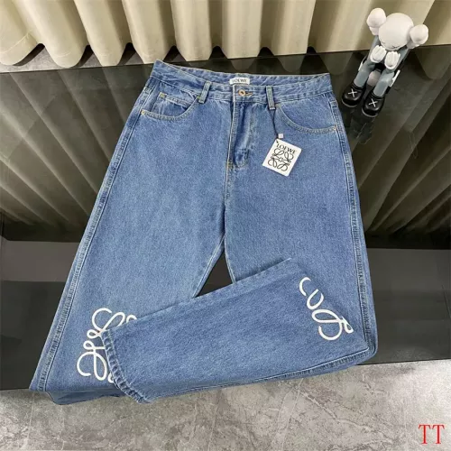 Cheap LOEWE Jeans For Men #1355301 Replica Wholesale [$64.00 USD] [ITEM#1355301] on Replica LOEWE Jeans