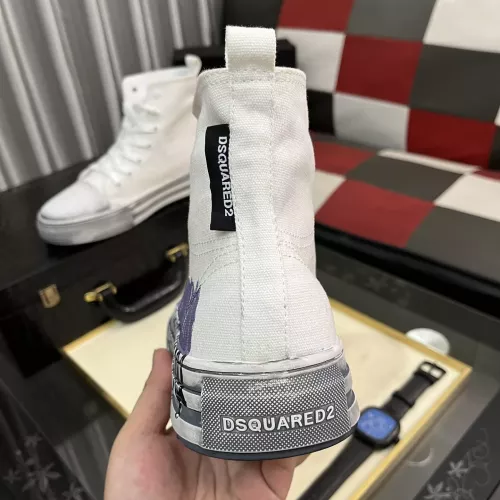 Cheap Dsquared High Tops Shoes For Men #1355559 Replica Wholesale [$85.00 USD] [ITEM#1355559] on Replica Dsquared High Tops Shoes