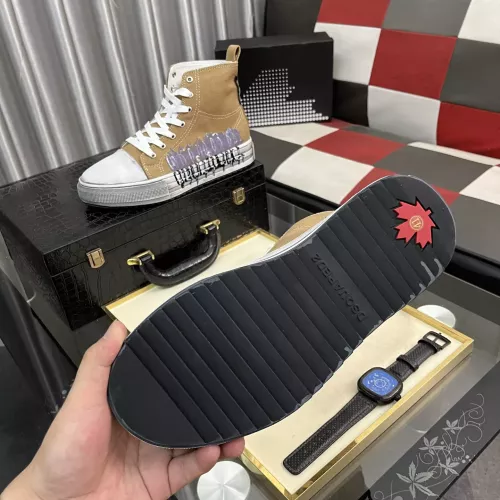 Cheap Dsquared High Tops Shoes For Men #1355561 Replica Wholesale [$85.00 USD] [ITEM#1355561] on Replica Dsquared High Tops Shoes