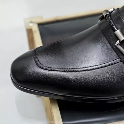 Cheap Salvatore Ferragamo Leather Shoes For Men #1355585 Replica Wholesale [$88.00 USD] [ITEM#1355585] on Replica Salvatore Ferragamo Leather Shoes