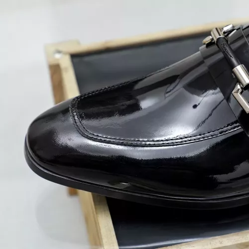 Cheap Salvatore Ferragamo Leather Shoes For Men #1355587 Replica Wholesale [$88.00 USD] [ITEM#1355587] on Replica Salvatore Ferragamo Leather Shoes