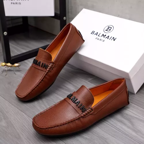 Balmain Leather Shoes For Men #1355588