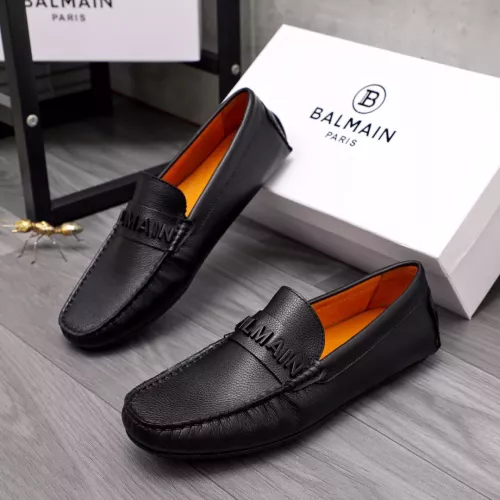 Balmain Leather Shoes For Men #1355589