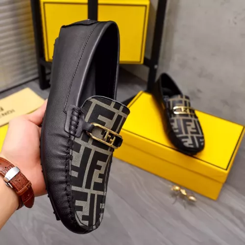 Cheap Fendi Leather Shoes For Men #1355601 Replica Wholesale [$76.00 USD] [ITEM#1355601] on Replica Fendi Leather Shoes