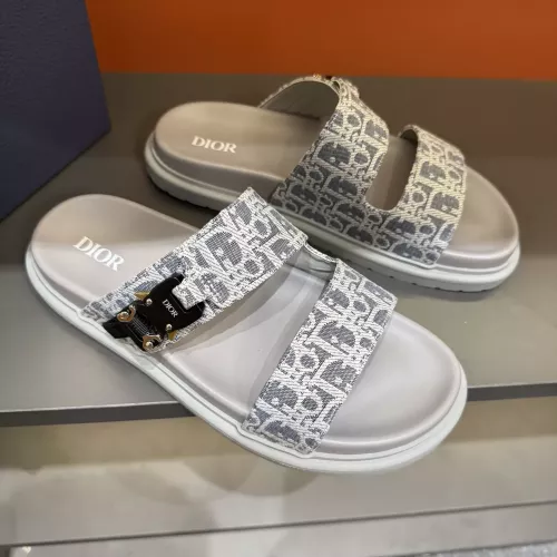 Cheap Christian Dior Slippers For Men #1355663 Replica Wholesale [$56.00 USD] [ITEM#1355663] on Replica Christian Dior Slippers