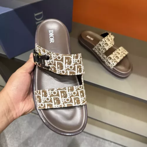 Cheap Christian Dior Slippers For Men #1355664 Replica Wholesale [$56.00 USD] [ITEM#1355664] on Replica Christian Dior Slippers