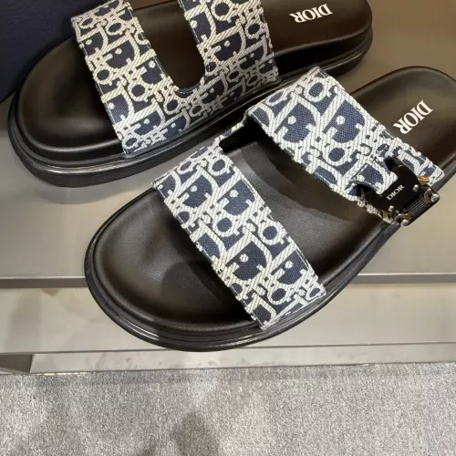 Cheap Christian Dior Slippers For Men #1355665 Replica Wholesale [$56.00 USD] [ITEM#1355665] on Replica Christian Dior Slippers