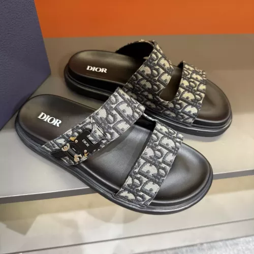 Cheap Christian Dior Slippers For Men #1355666 Replica Wholesale [$56.00 USD] [ITEM#1355666] on Replica Christian Dior Slippers