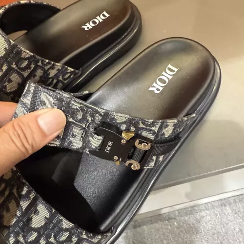 Cheap Christian Dior Slippers For Men #1355666 Replica Wholesale [$56.00 USD] [ITEM#1355666] on Replica Christian Dior Slippers