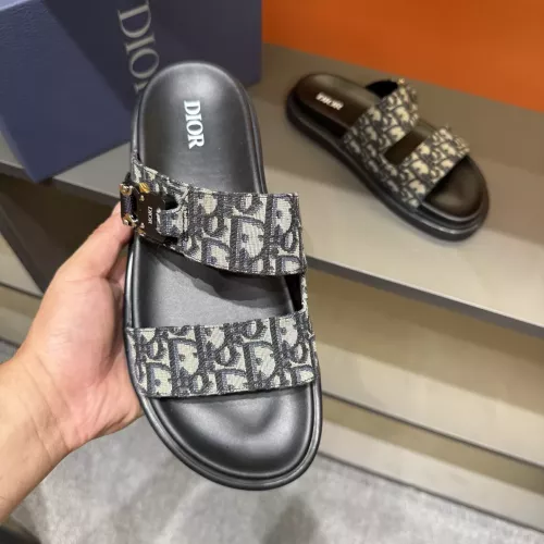 Cheap Christian Dior Slippers For Men #1355666 Replica Wholesale [$56.00 USD] [ITEM#1355666] on Replica Christian Dior Slippers