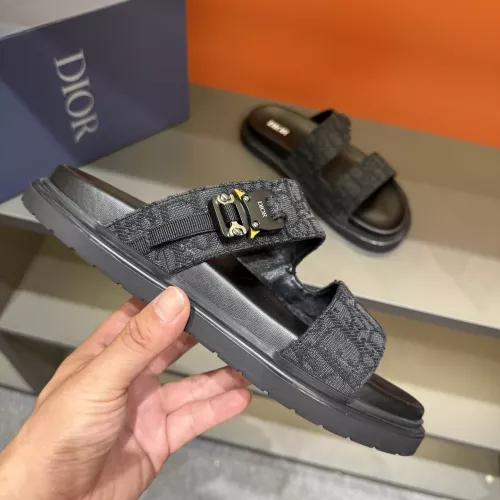 Cheap Christian Dior Slippers For Men #1355668 Replica Wholesale [$56.00 USD] [ITEM#1355668] on Replica Christian Dior Slippers