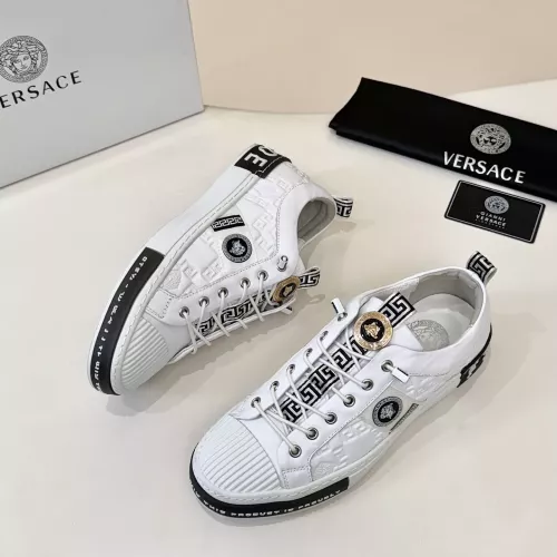 Cheap Versace Casual Shoes For Men #1355743 Replica Wholesale [$76.00 USD] [ITEM#1355743] on Replica Versace Casual Shoes