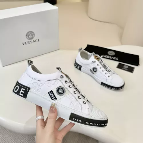 Cheap Versace Casual Shoes For Men #1355743 Replica Wholesale [$76.00 USD] [ITEM#1355743] on Replica Versace Casual Shoes