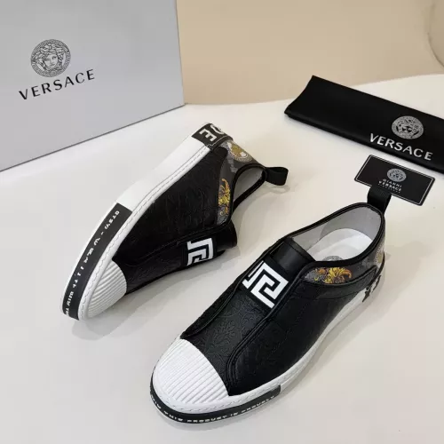 Cheap Versace Casual Shoes For Men #1355749 Replica Wholesale [$76.00 USD] [ITEM#1355749] on Replica Versace Casual Shoes