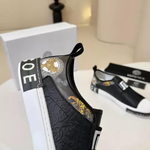Cheap Versace Casual Shoes For Men #1355749 Replica Wholesale [$76.00 USD] [ITEM#1355749] on Replica Versace Casual Shoes