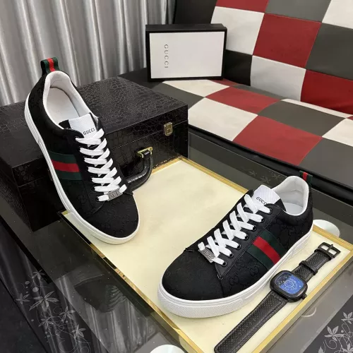 Cheap Gucci Casual Shoes For Men #1355790 Replica Wholesale [$80.00 USD] [ITEM#1355790] on Replica Gucci Casual Shoes