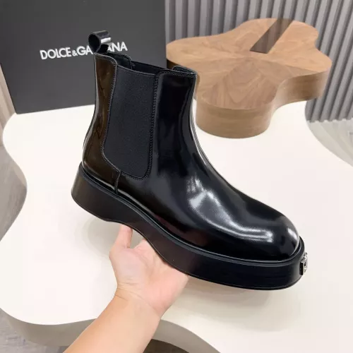 Cheap Dolce &amp; Gabbana D&amp;G Boots For Men #1355791 Replica Wholesale [$158.00 USD] [ITEM#1355791] on Replica Dolce &amp; Gabbana D&amp;G Boots