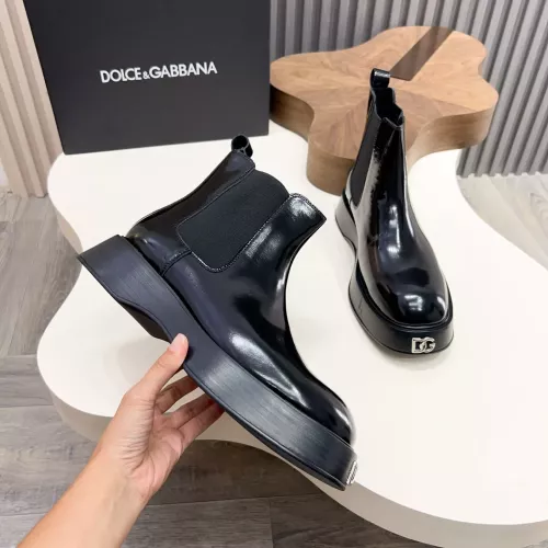 Cheap Dolce &amp; Gabbana D&amp;G Boots For Men #1355791 Replica Wholesale [$158.00 USD] [ITEM#1355791] on Replica Dolce &amp; Gabbana D&amp;G Boots