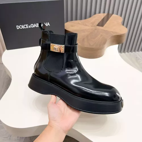 Cheap Dolce &amp; Gabbana D&amp;G Boots For Men #1355792 Replica Wholesale [$158.00 USD] [ITEM#1355792] on Replica Dolce &amp; Gabbana D&amp;G Boots