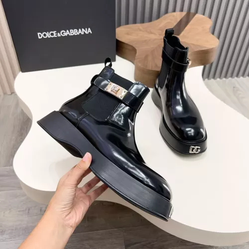 Cheap Dolce &amp; Gabbana D&amp;G Boots For Men #1355792 Replica Wholesale [$158.00 USD] [ITEM#1355792] on Replica Dolce &amp; Gabbana D&amp;G Boots