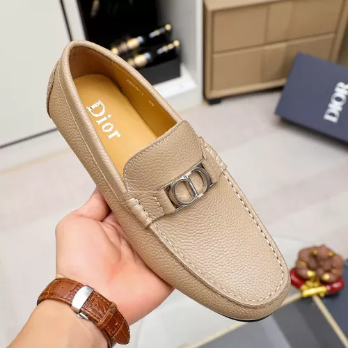 Cheap Christian Dior Leather Shoes For Men #1355795 Replica Wholesale [$72.00 USD] [ITEM#1355795] on Replica Christian Dior Leather Shoes