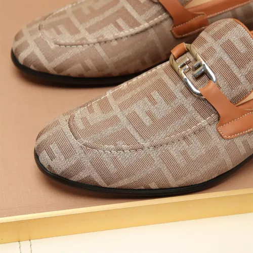 Cheap Fendi Leather Shoes For Men #1355818 Replica Wholesale [$88.00 USD] [ITEM#1355818] on Replica Fendi Leather Shoes