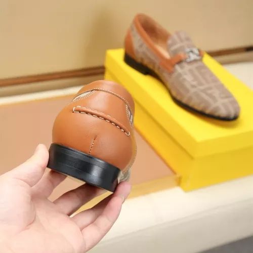Cheap Fendi Leather Shoes For Men #1355818 Replica Wholesale [$88.00 USD] [ITEM#1355818] on Replica Fendi Leather Shoes