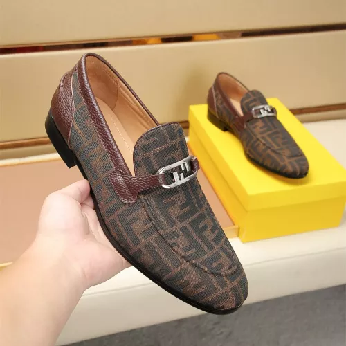 Cheap Fendi Leather Shoes For Men #1355819 Replica Wholesale [$88.00 USD] [ITEM#1355819] on Replica Fendi Leather Shoes