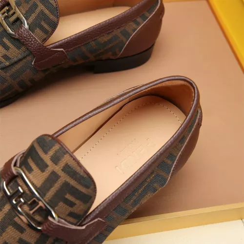 Cheap Fendi Leather Shoes For Men #1355819 Replica Wholesale [$88.00 USD] [ITEM#1355819] on Replica Fendi Leather Shoes