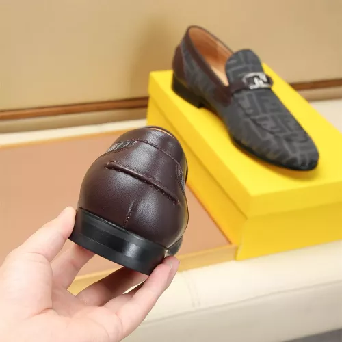 Cheap Fendi Leather Shoes For Men #1355820 Replica Wholesale [$88.00 USD] [ITEM#1355820] on Replica Fendi Leather Shoes