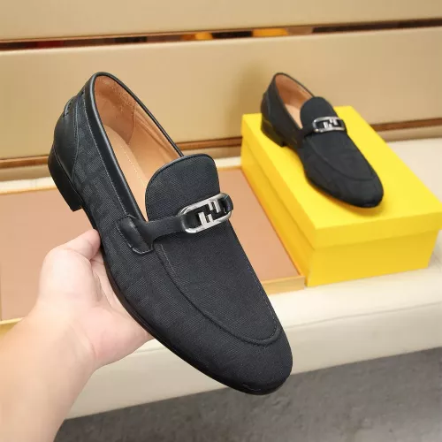Cheap Fendi Leather Shoes For Men #1355821 Replica Wholesale [$88.00 USD] [ITEM#1355821] on Replica Fendi Leather Shoes