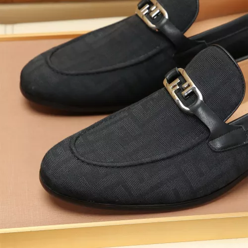 Cheap Fendi Leather Shoes For Men #1355821 Replica Wholesale [$88.00 USD] [ITEM#1355821] on Replica Fendi Leather Shoes