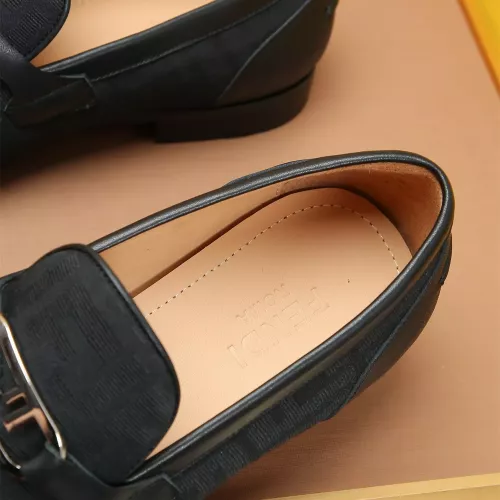 Cheap Fendi Leather Shoes For Men #1355821 Replica Wholesale [$88.00 USD] [ITEM#1355821] on Replica Fendi Leather Shoes