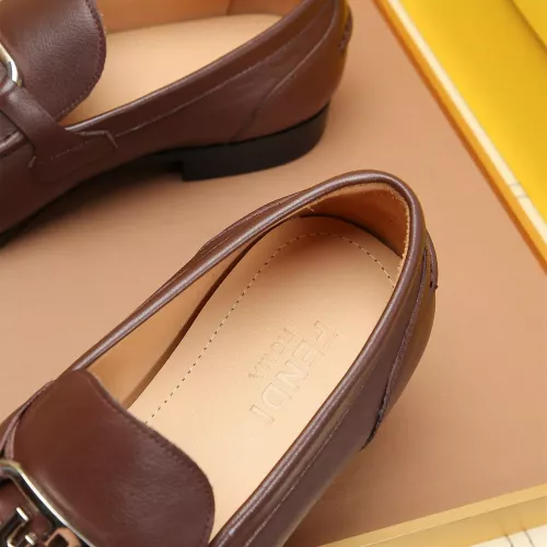 Cheap Fendi Leather Shoes For Men #1355823 Replica Wholesale [$88.00 USD] [ITEM#1355823] on Replica Fendi Leather Shoes