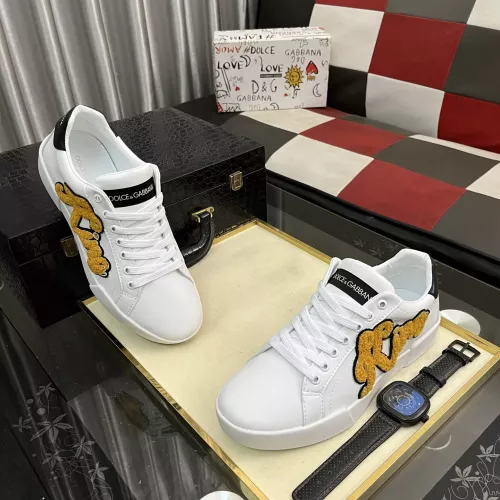 Cheap Dolce &amp; Gabbana D&amp;G Casual Shoes For Women #1355868 Replica Wholesale [$80.00 USD] [ITEM#1355868] on Replica Dolce &amp; Gabbana D&amp;G Casual Shoes