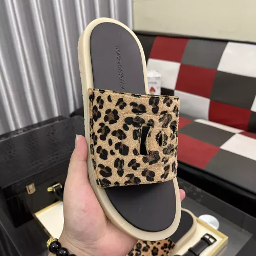 Cheap Dolce &amp; Gabbana D&amp;G Slippers For Men #1355879 Replica Wholesale [$52.00 USD] [ITEM#1355879] on Replica Dolce &amp; Gabbana D&amp;G Slippers
