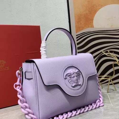 Cheap Versace AAA Quality Handbags For Women #1355888 Replica Wholesale [$145.00 USD] [ITEM#1355888] on Replica Versace AAA Quality Handbags