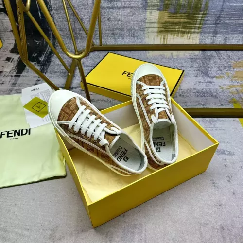 Cheap Fendi Casual Shoes For Men #1355940 Replica Wholesale [$85.00 USD] [ITEM#1355940] on Replica Fendi Casual Shoes