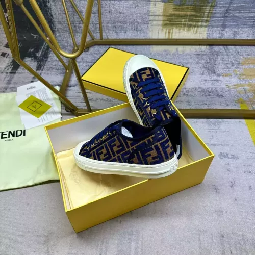 Cheap Fendi Casual Shoes For Men #1355944 Replica Wholesale [$85.00 USD] [ITEM#1355944] on Replica Fendi Casual Shoes