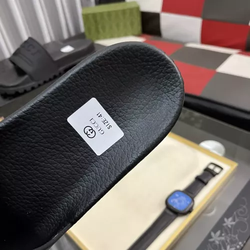 Cheap Gucci Slippers For Men #1355970 Replica Wholesale [$52.00 USD] [ITEM#1355970] on Replica Gucci Slippers