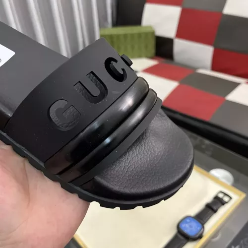 Cheap Gucci Slippers For Men #1355975 Replica Wholesale [$52.00 USD] [ITEM#1355975] on Replica Gucci Slippers