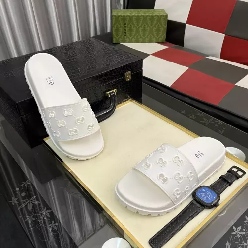 Cheap Gucci Slippers For Men #1355980 Replica Wholesale [$52.00 USD] [ITEM#1355980] on Replica Gucci Slippers