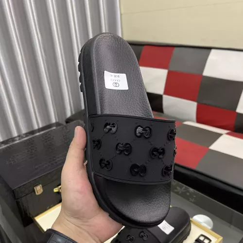 Cheap Gucci Slippers For Men #1355981 Replica Wholesale [$52.00 USD] [ITEM#1355981] on Replica Gucci Slippers