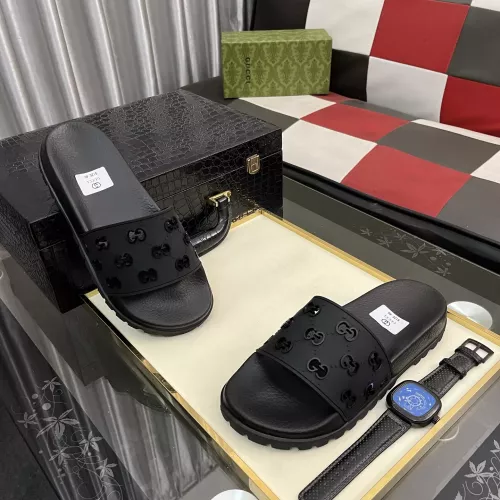 Cheap Gucci Slippers For Men #1355981 Replica Wholesale [$52.00 USD] [ITEM#1355981] on Replica Gucci Slippers