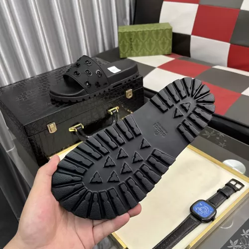 Cheap Gucci Slippers For Men #1355981 Replica Wholesale [$52.00 USD] [ITEM#1355981] on Replica Gucci Slippers