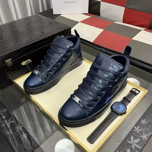 Cheap Balenciaga High Tops Shoes For Men #1355993 Replica Wholesale [$80.00 USD] [ITEM#1355993] on Replica Balenciaga High Tops Shoes