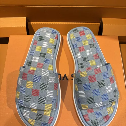 Cheap Louis Vuitton Slippers For Men #1356043 Replica Wholesale [$105.00 USD] [ITEM#1356043] on Replica Louis Vuitton Slippers