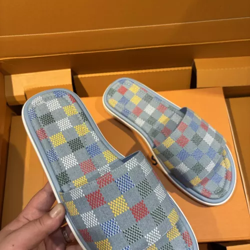 Cheap Louis Vuitton Slippers For Men #1356043 Replica Wholesale [$105.00 USD] [ITEM#1356043] on Replica Louis Vuitton Slippers