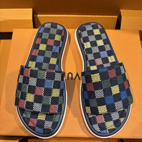 Cheap Louis Vuitton Slippers For Men #1356044 Replica Wholesale [$105.00 USD] [ITEM#1356044] on Replica Louis Vuitton Slippers